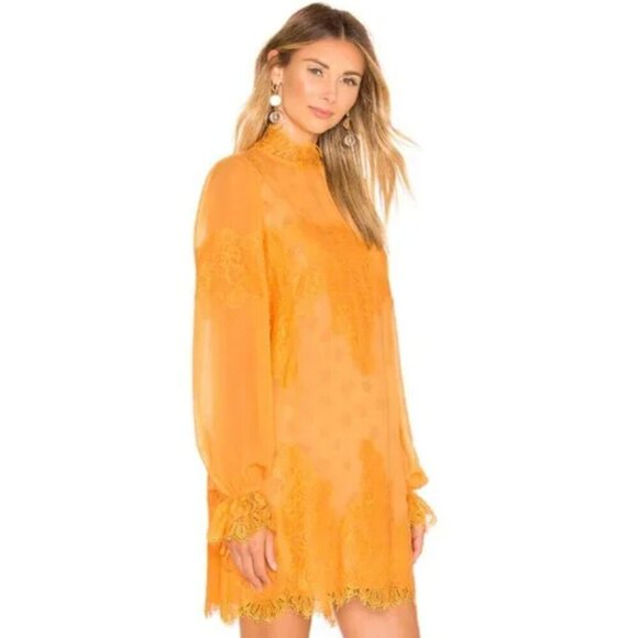 We Are HAH Queen 4 A Day Dress in Mango - Picture 3 of 14